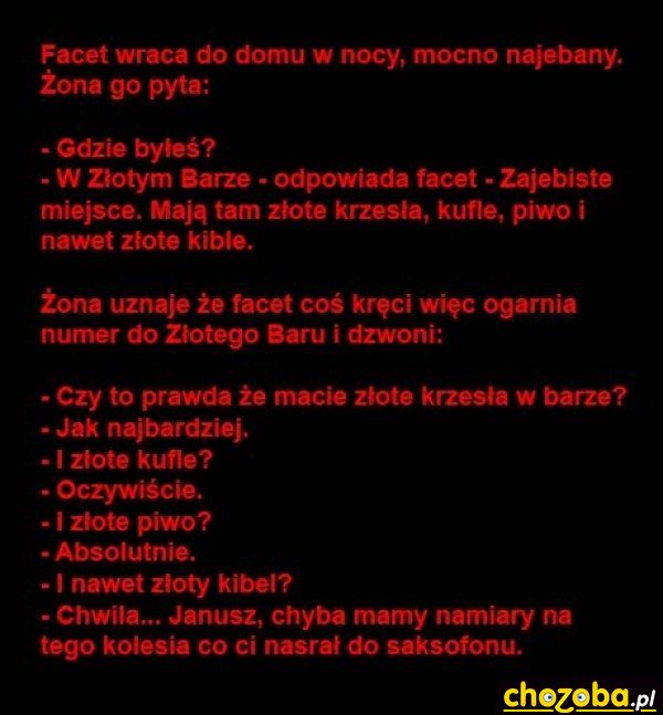Złoty bar