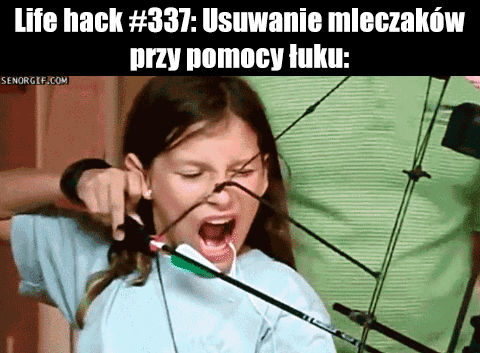 Wyrywanie zęba łukiem