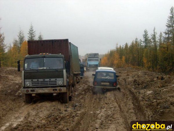 Na ruskiej autostradzie