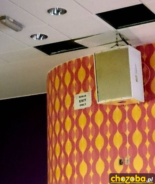 Ninja exit only