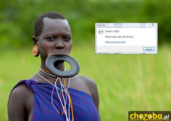 Insert a disc