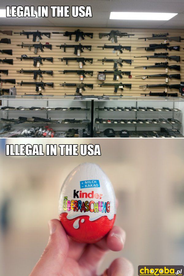 Legalne - Nielegalne w USA