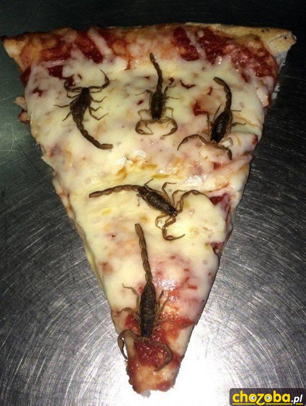 Ma ktoś ochotę na pizzę?