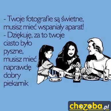 Tylko sprzęt się liczy ;)