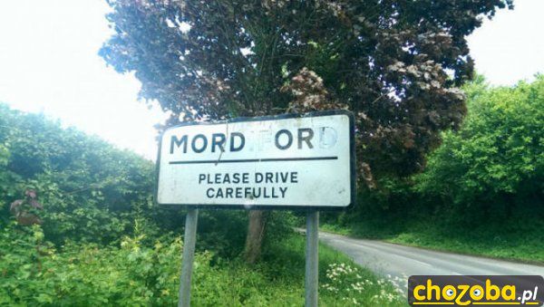 Mordor - jedź ostrożnie
