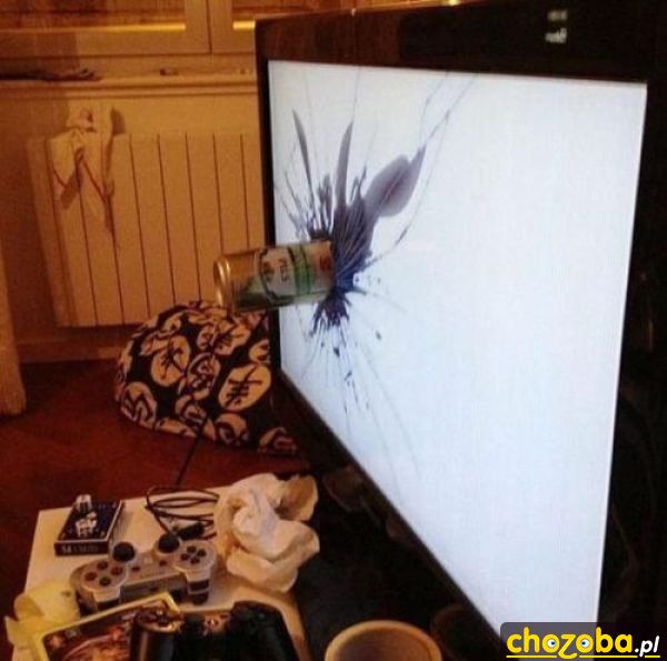 Piwo w telewizorze 3D jest takie realistyczne