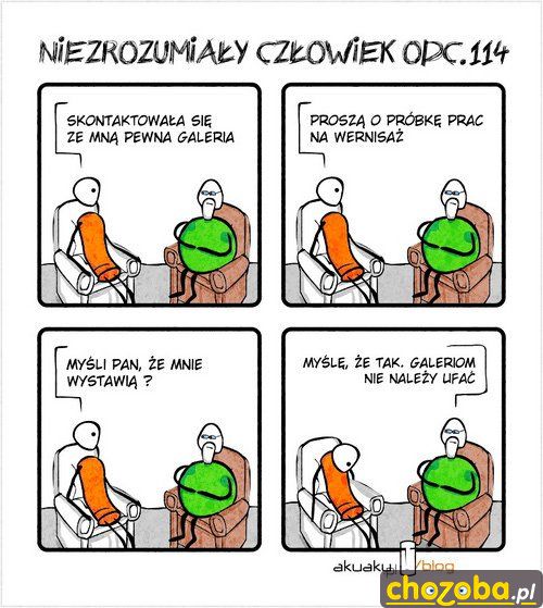Wystawią go