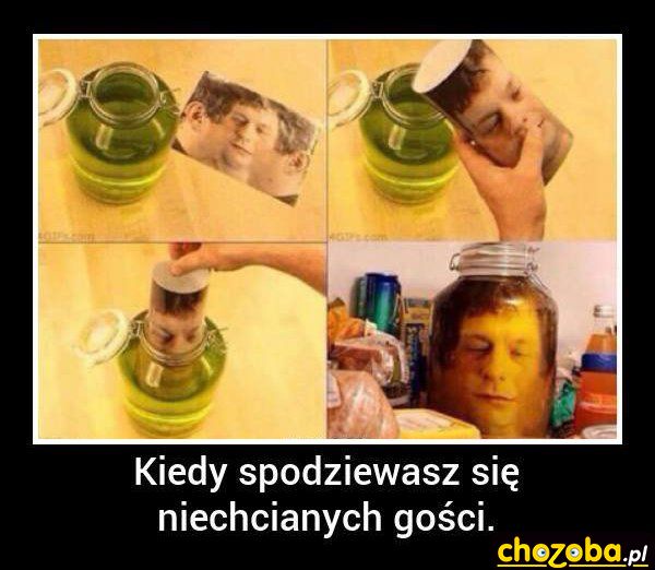Sposób na niechcianych gości