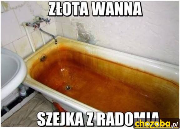Złota wanna