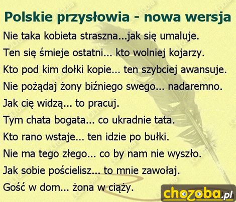 Przysłowia