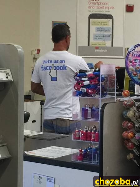 Znienawidź nas na Facebooku