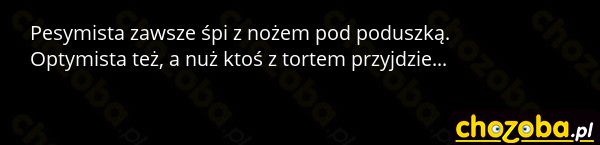 Pesymista i Optymista