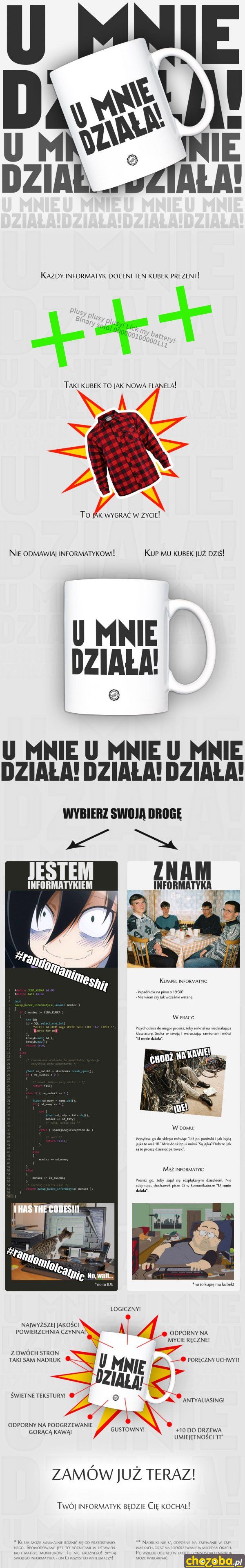 Kubek - u mnie działa