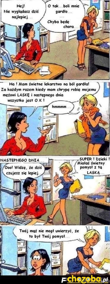 Na ból gardła