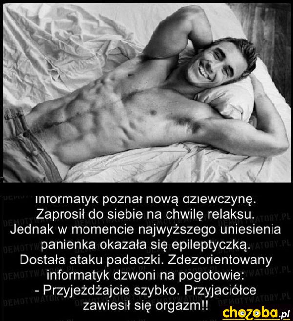 Informatyk poznał dziewczynę