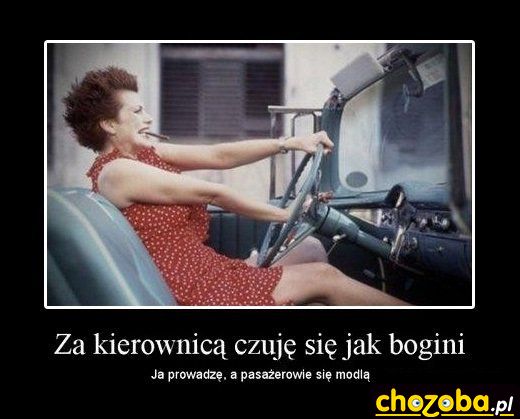 Bogini za kierownicą