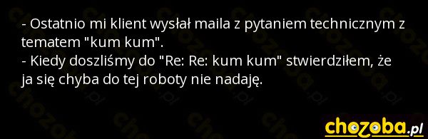 Pytanie techniczne