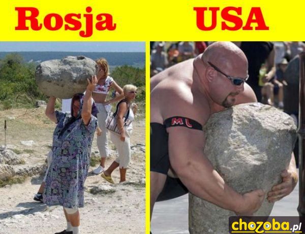 Rosja vs USA