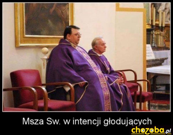 W intencji głodujących