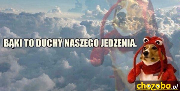 Bąki to duchy naszego jedzenia