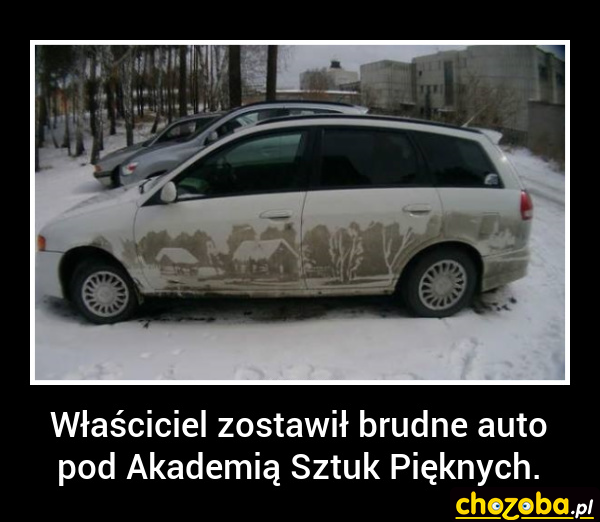 Żal umyć