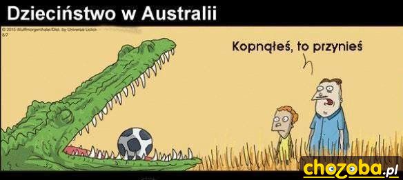 Dzieciństwo w Australii