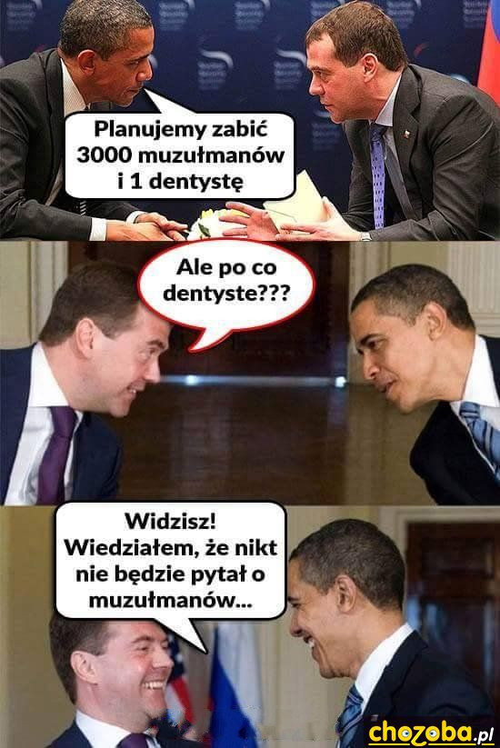3000 muzułmanów i dentysta