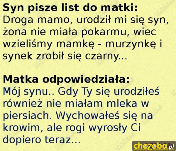 Wszystko przez mleko