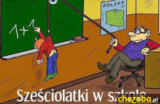Sześciolatki w szkole