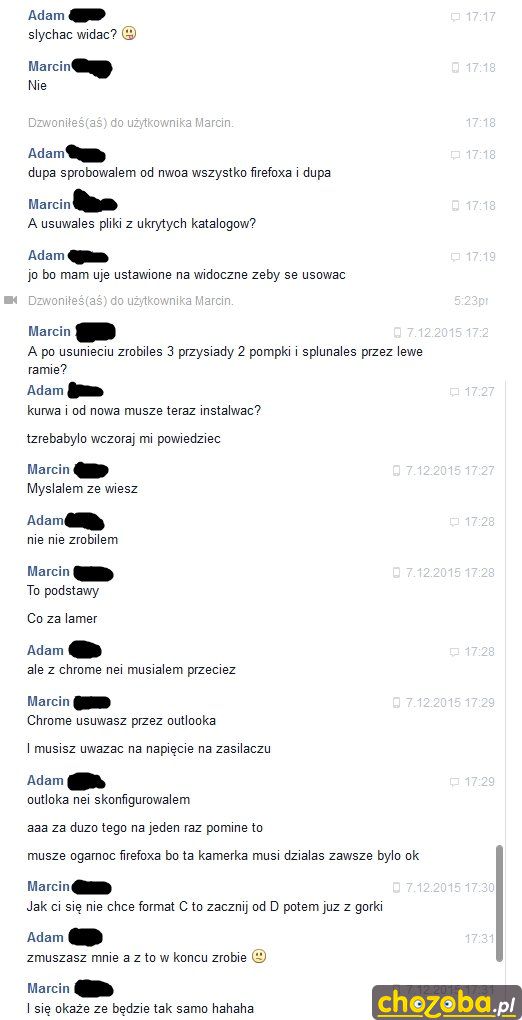 Rozmowa z kolegą 2