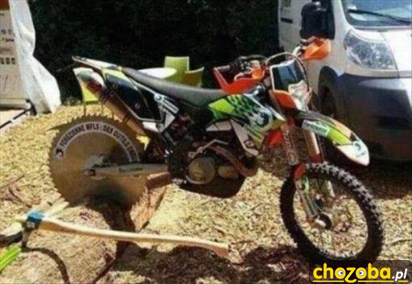 Dosłownie piła motorowa