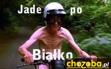 Jadę po białko
