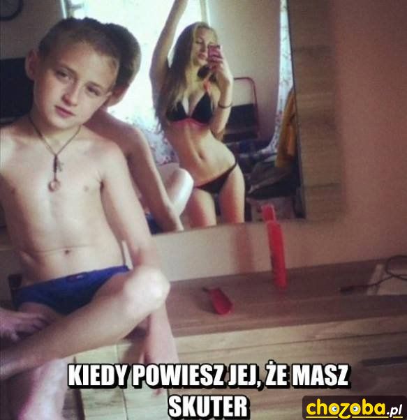 Skuter ma moc