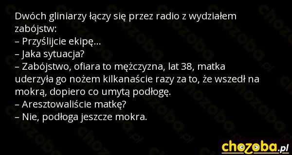 Mokra podłoga