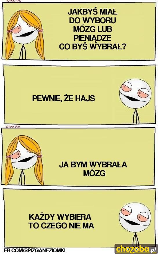 Mózg czy pieniądze