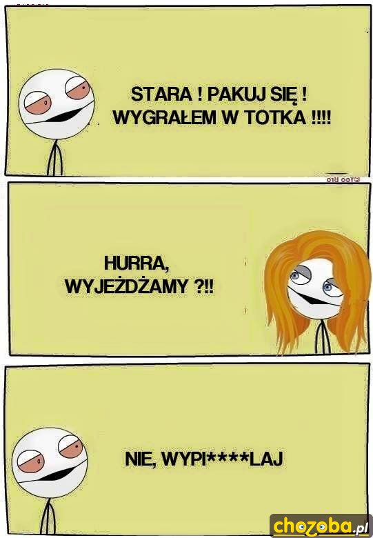 Wygrałem...