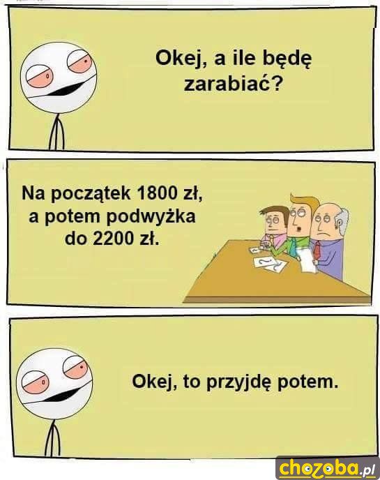 To przyjdę później 