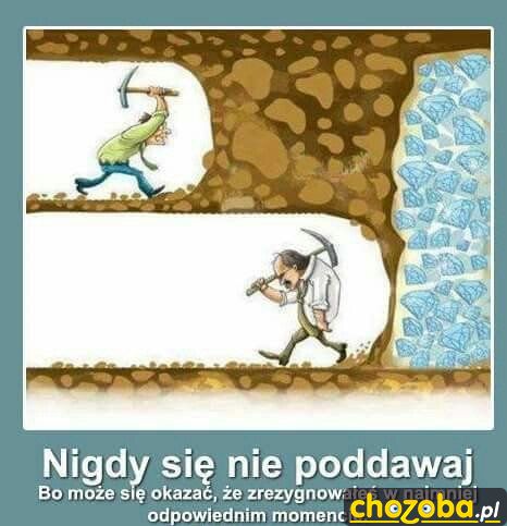 Nie poddawaj się