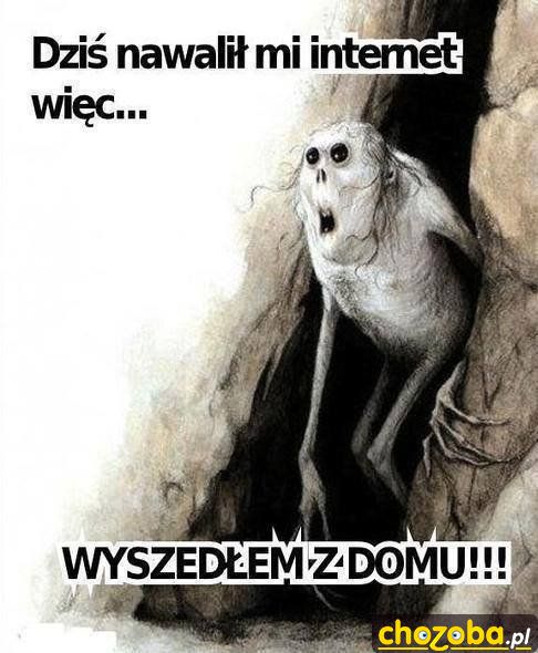 Nawalił internet ...