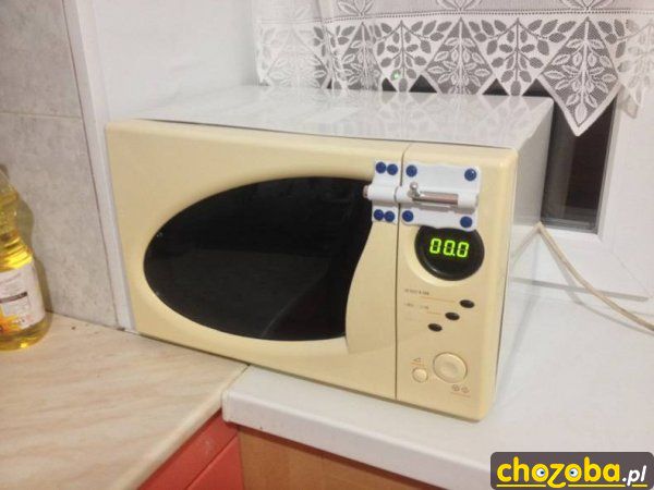 Żeby jedzenie nie uciekło
