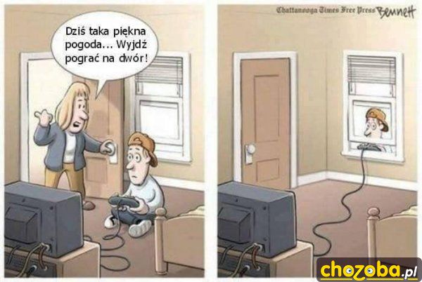 Gra na dworzu