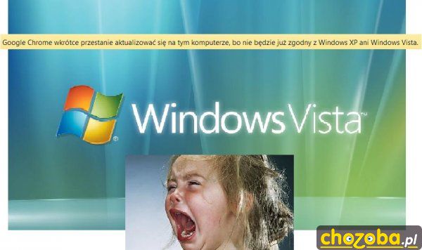 Vista i aktualizacje chrome