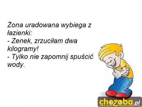 Nie zapomnij spuścić wody