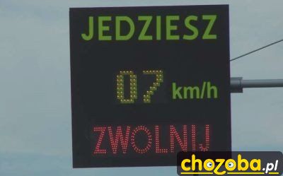 Za szybko