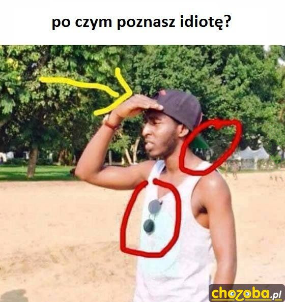 Po czym poznać idiotę