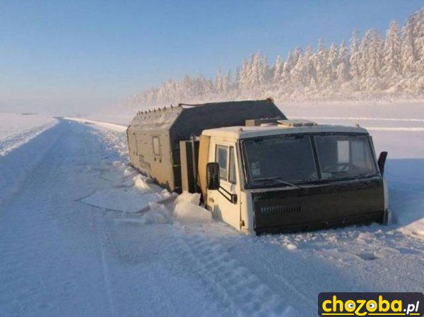 Znowu nie odśnieżyli...