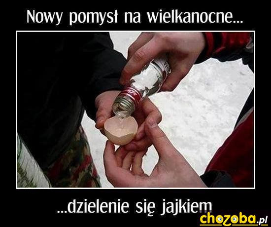 Dzielenie się jajkiem
