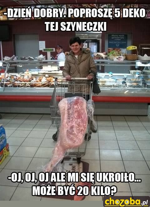 Ale mi się ukroiło...