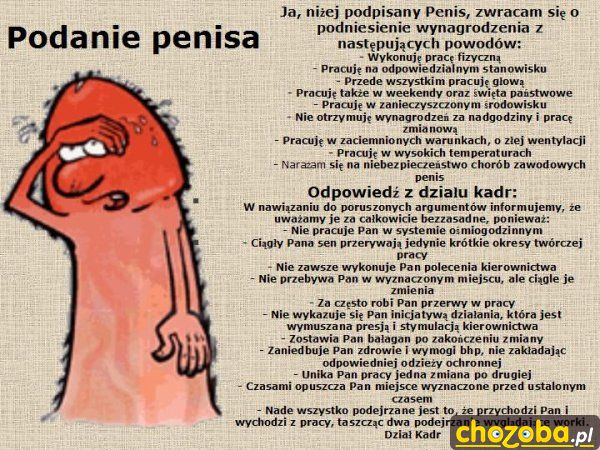 Podanie penisa