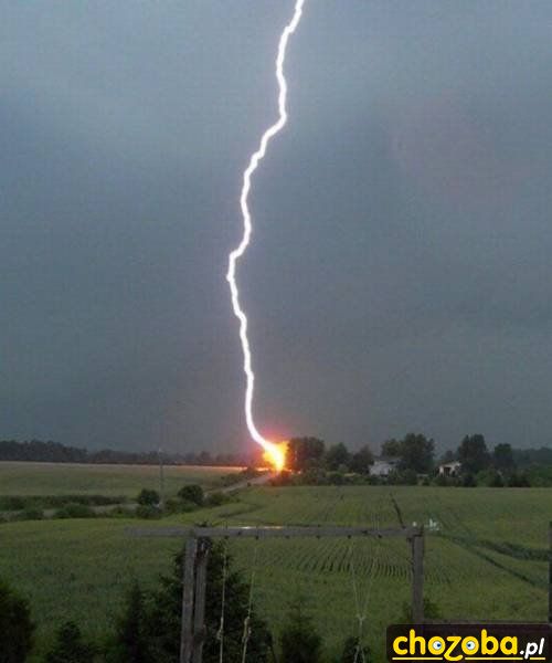 Jebnięcie pioruna
